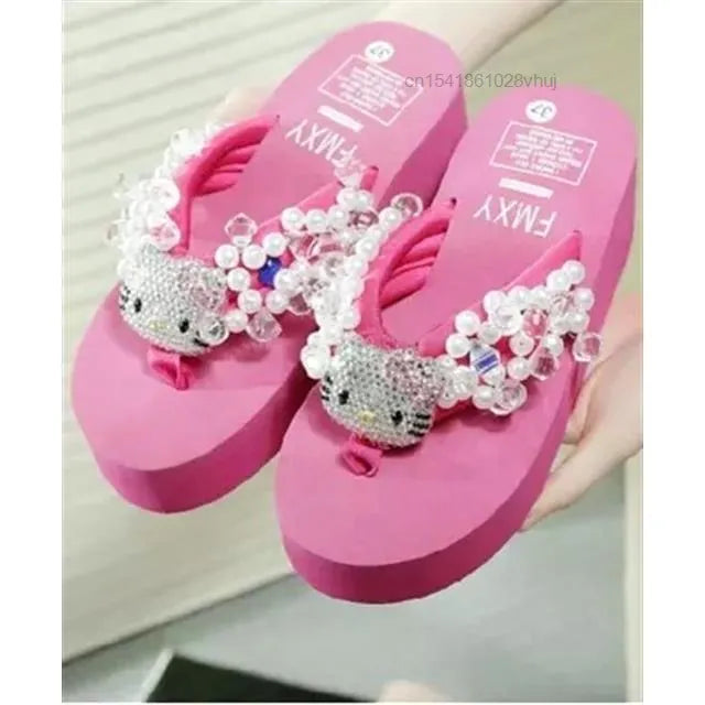 Soft Hello Kitty Flip Flop Sandals