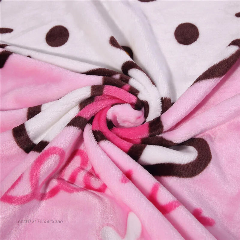 Pink Sanrio Hello Kitty Blanket